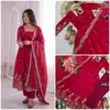 Ssc 718 Fandy Silk Embroidery Sequence Work Readymade Suits